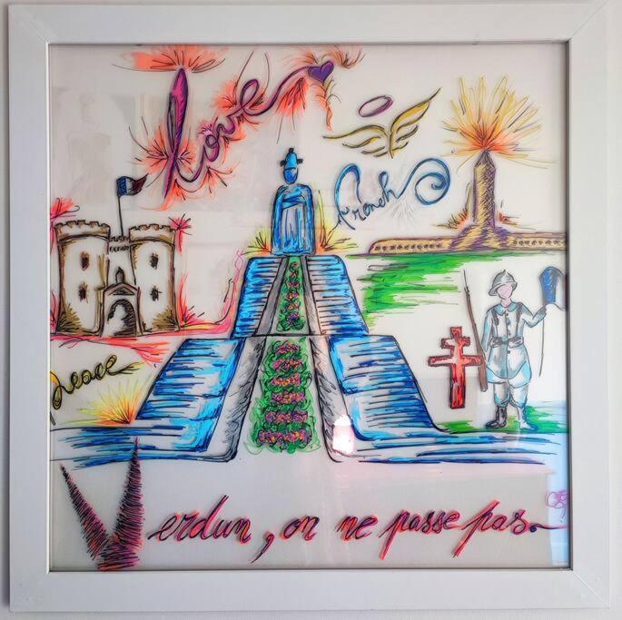 Chez Arty - Gere Par Presta-Zen'Services Apartman Verdun-sur-Meuse Kültér fotó